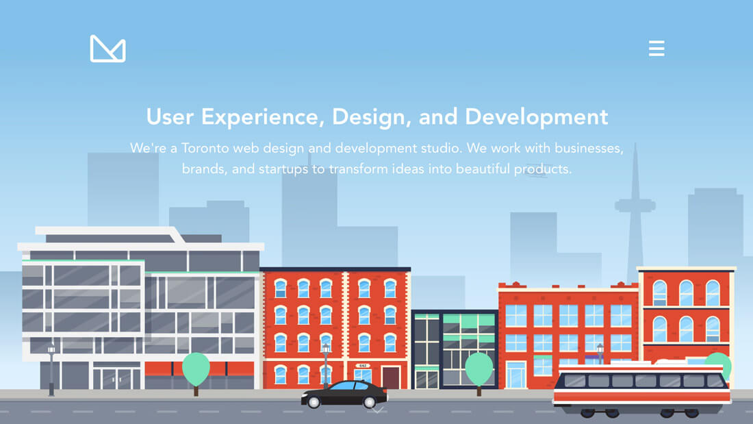 there-are-somg-cartoon-buildings-on-the-blue-background.jpg